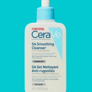 CeraVe SA Smoothing Cleanser – For Dry Rough, Bumpy Skin