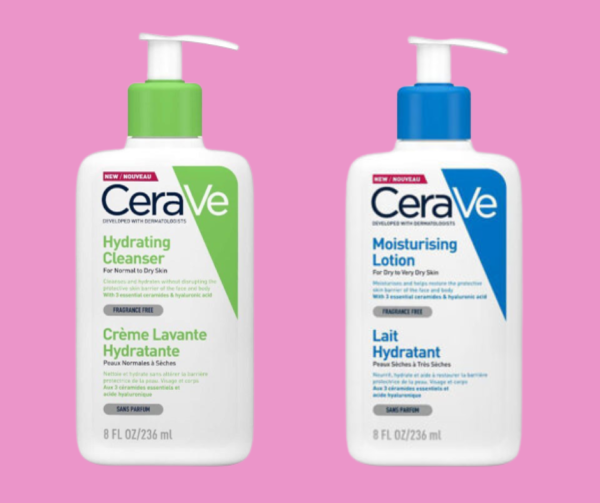 Flash Offer CeraVe Hydrating Cleanser (236ml) & CeraVe Moisturizing Lotion (236ml)