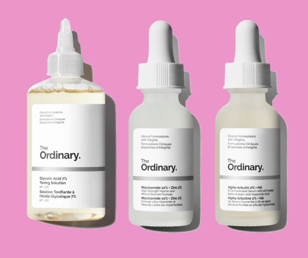 Combo Pack The Ordinary Niacinamide 10%+Zinc1%(30ml)The Ordinary Alpha Arbutin 2%(30ml)& Glycolic Acid 7% Exfoliating Toner (240ml)