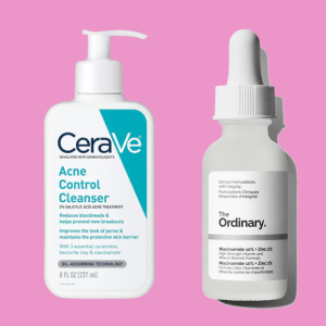 Budget Pack CeraVe Acne Control Cleanser (237ml) & The Ordinary Niacinamide 10%+Zinc 1% (30ml)