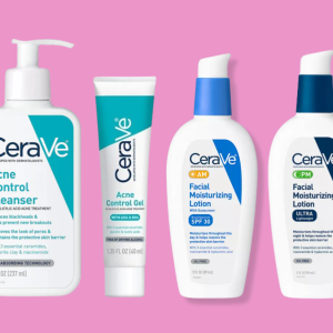 Combo Pack Acne Control Cleanser (237ml), Acne Control Gel (40ml), AM Facial Moisturizing Lotion &  PM Facial Moisturizing Lotion