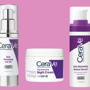 Budget Pack CeraVe Skin Renewing Retinol Serum (30ml) CeraVe Skin Renewing Gel Oil (29ml) & CeraVe Skin Renewing Night Cream (48g)