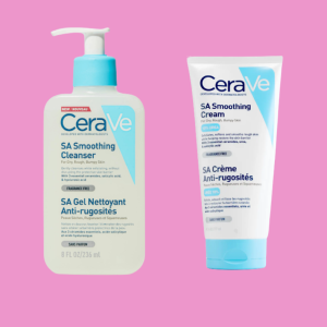 Budget Pack CeraVe Sa Smoothing Cleanser (236ml) & Sa Smoothing Cream (177ml)