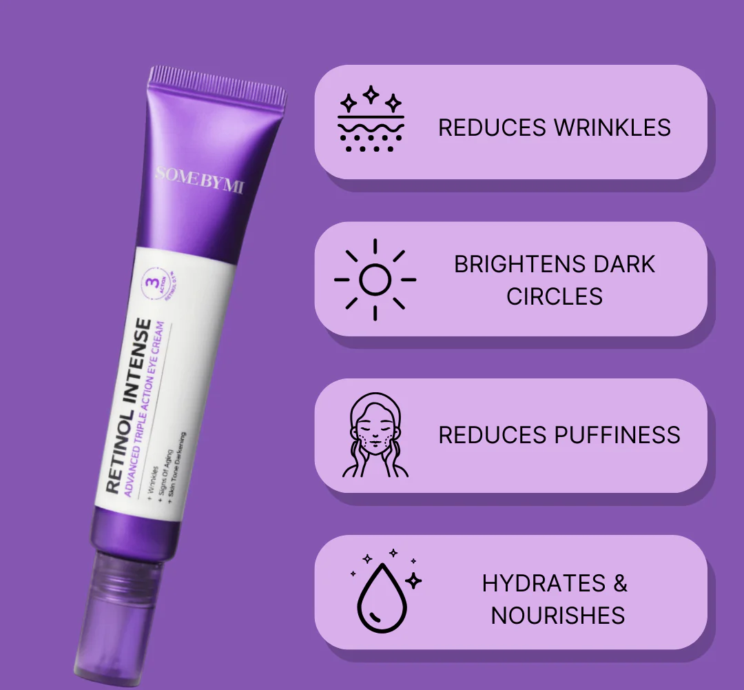 SOME BY MI - Retinol Intense Advanced Triple Action Eye Cream(30ml) - Image 2
