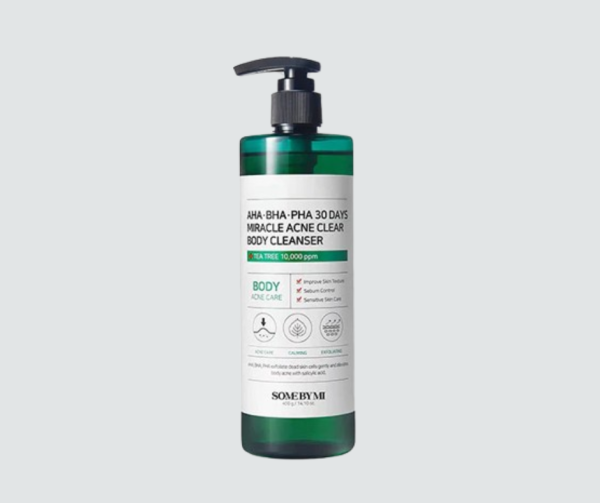 SOME BY MI AHA BHA PHA 30 Days Miracle Acne Clear Body Cleanser (400g)