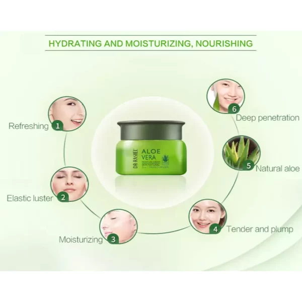 Dr. Rashel Aloe Vera Moisture Cream (50g) - Image 4