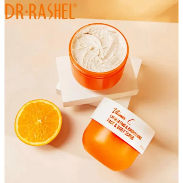 Dr. Rashel Vitamin C Exfoliating & Brightening Face & Body Scrub (250g)