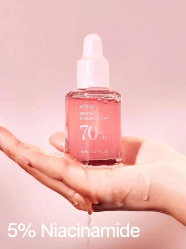 Anua Peach 70% Niacin Serum (30ml) - Image 3