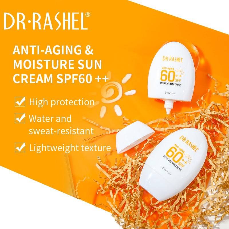 Dr Rashel Water and Sweat-Resistant Sunscreen Anti-aging and Moisture Sun Cream (60g) - Image 4