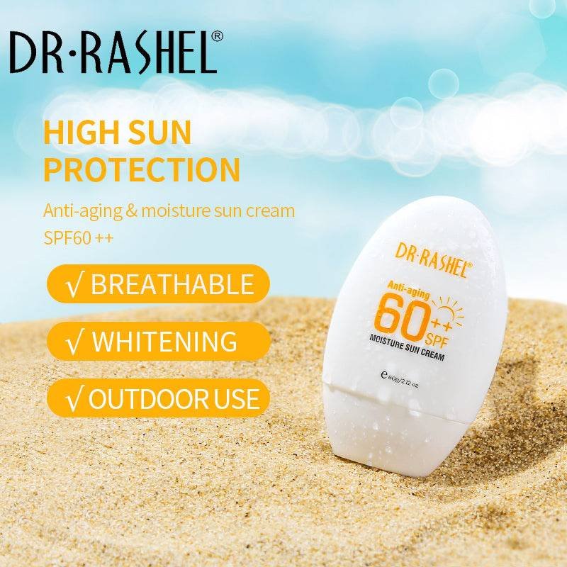 Dr Rashel Water and Sweat-Resistant Sunscreen Anti-aging and Moisture Sun Cream (60g) - Image 2