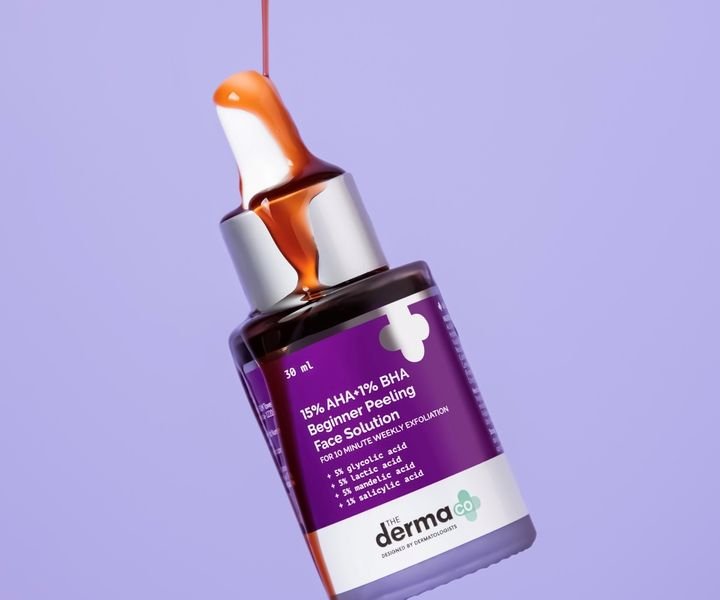 Derma co 15% AHA+1% BHA Beginner Face Peeling Solution (30ml) - Image 3