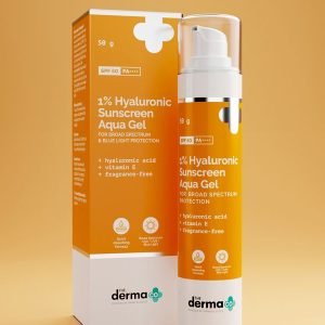 Dermaco 1% Hyaluronic Sunscreen Aqua Gel SPF 50 (50g)