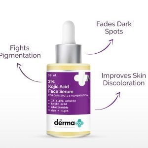Dermaco 2% Kojic Acid Face Serum with 1% Alpha Arbutin & Niacinamide (30ml)