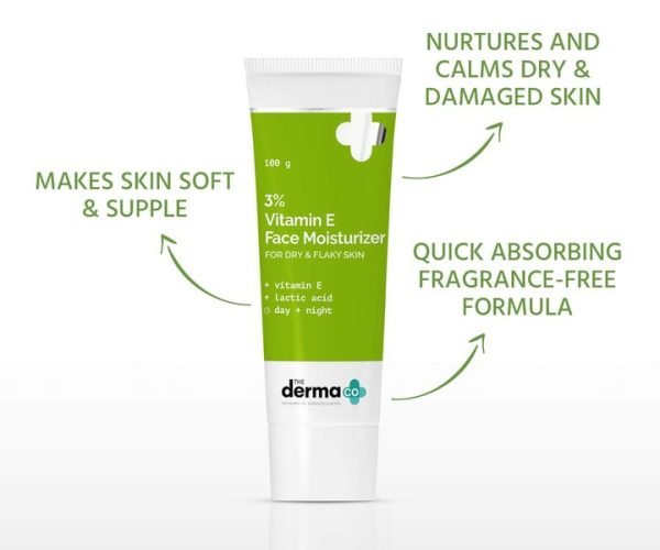 Dermaco 3% Vitamin E Face Moisturizer (100g) - Image 2