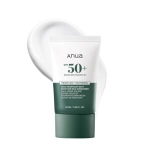 Anua Heartleaf Silky Moisture Sun Cream (50ml)