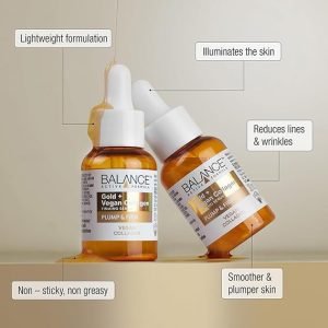 Balance Gold + Vegan Collagen Firming Serum (30ml)
