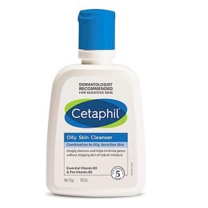 Cetaphil Oily Skin Cleanser Combination to Oily, Sensitive Skin (125ml)