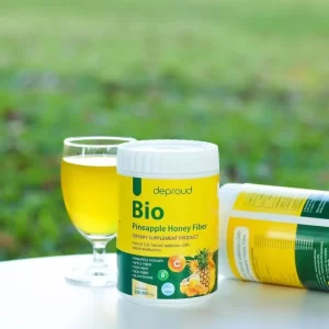 Deproud Bio Fiber Pineapple Honey Lime Vitamin C B Powder Drink Supplement