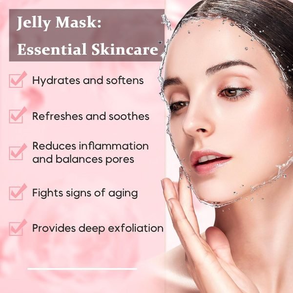 Arbutin Whitening, Melanin & Freckles, Anti-acne Jellly Mask - Image 2