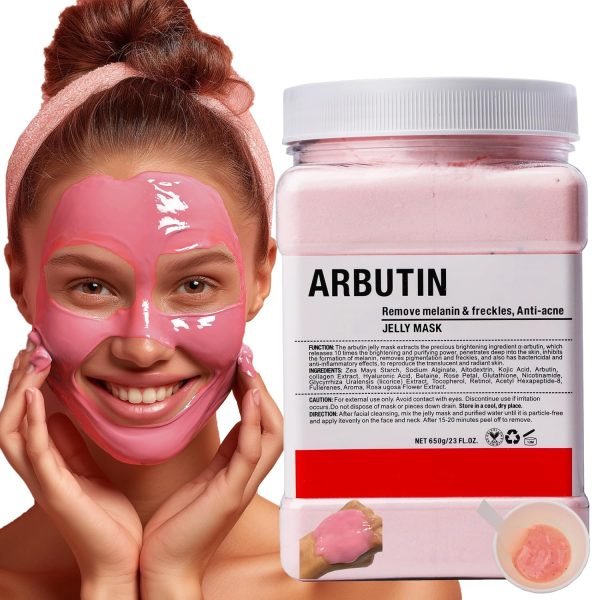 Arbutin Whitening, Melanin & Freckles, Anti-acne Jellly Mask
