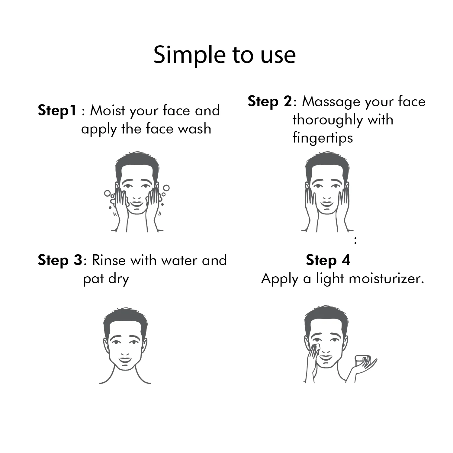 Dr Rashel Acne Control Face Wash for Men (100ml) - Image 5