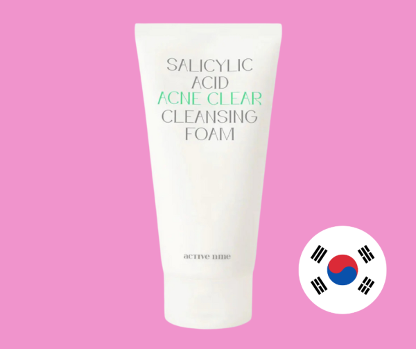 Active Nine Salicylic Acid Acne Clear Cleansing Foam (150ml)