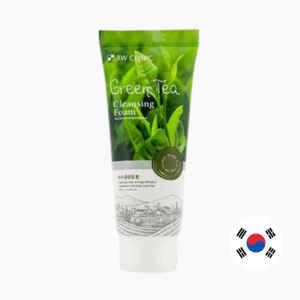 3W CLINIC Green Tea Cleansing Foam (100ml)