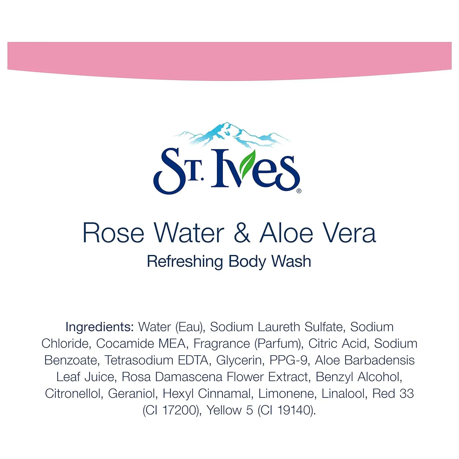St Ives Rose Water & Aloe Vera Refreshing Body Wash (650ml) - Image 6