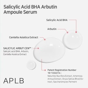 APLB Salicylic Acid BHA Arbutin Ampoule Serum (40ml)