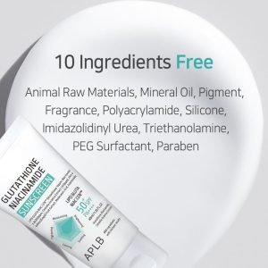 APLB Glutathione Niacinamide Sunscreen SPF 50 (40ml)