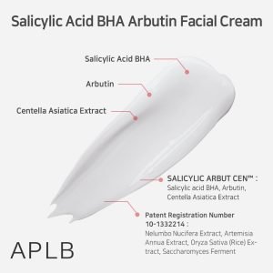 APLB Salicylic Acid BHA Arbutin Facial Cream (55ml)