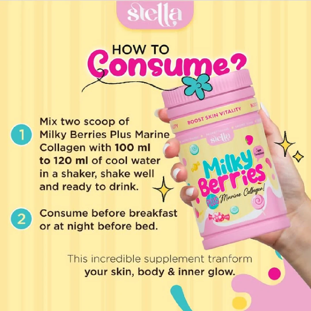 Stella Milky Berries Supplement - Image 2