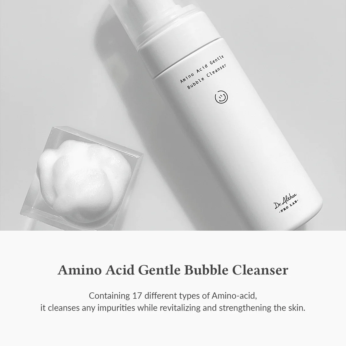 Dr Althea Amino Acid Gentle Bubble Cleanser (140ml) - Image 2