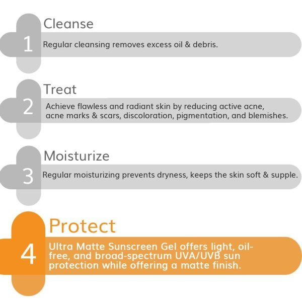 Derma Co Ultra Matte Sunscreen Gel with SPF 60 & PA+++ (50g) - Image 4