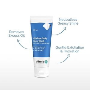 Derma Co Oil-Free Daily Face Wash (100ml)