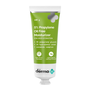 Derma Co 5% Propylene Oil Free Face Moisturizer (100g)