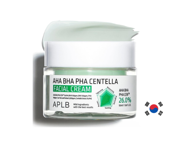 APLB AHA BHA PHA Centella Facial Cream (55ml)