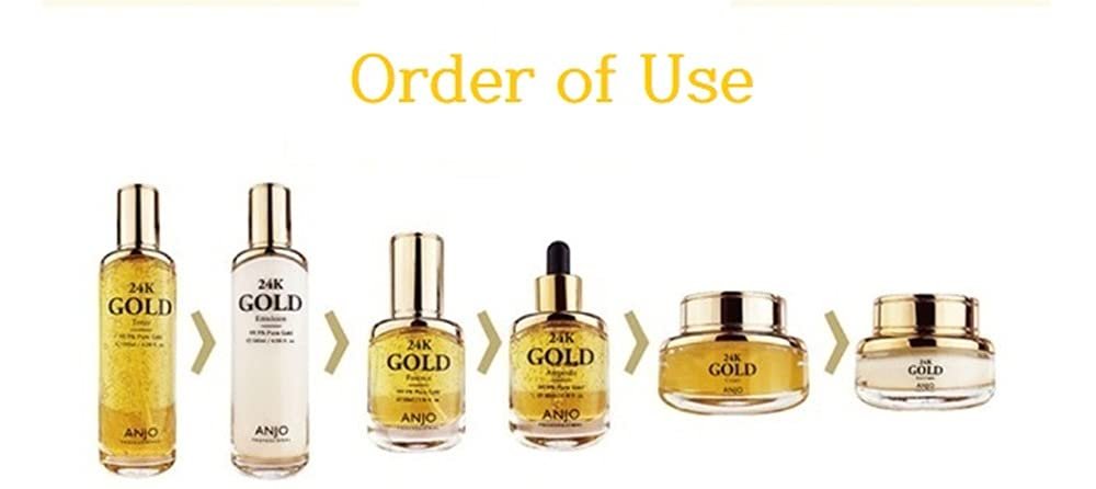 ANJO Skin Care 24K Gold Set - Image 2