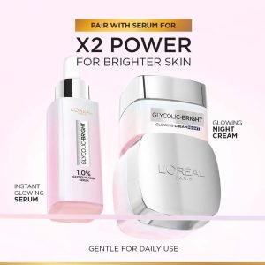 L’Oreal Paris Glycolic Bright Glowing Night Cream -50ml