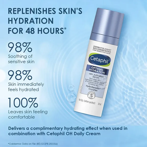 Cetaphil Optimal Hydration Lightweight Serum-30ml - Image 3