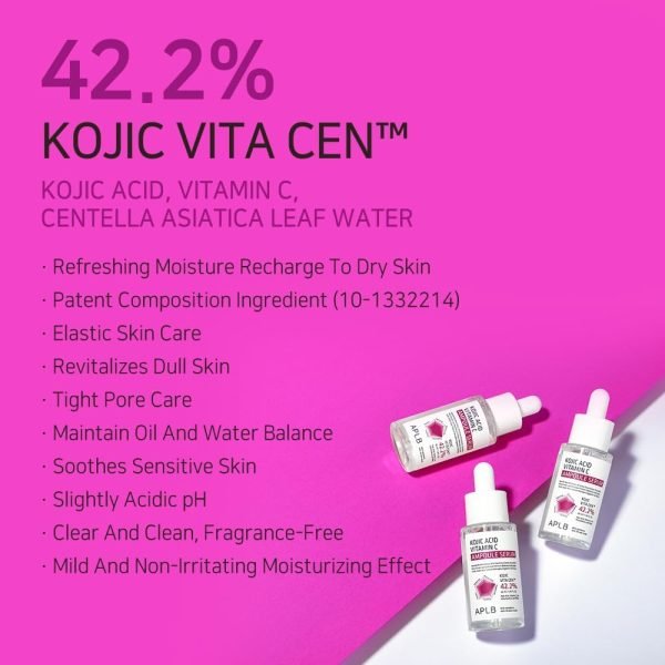 APLB Kojic Acid Vitamin C Ampoule Serum (40ml) - Image 3