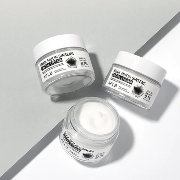 APLB Snail Mucin Ginseng Facial Cream - 55ml - Image 2