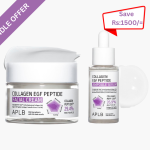 APLB Collagen EGF Peptide Ampoule Serum – 40ml & Collagen EGF Peptide Facial Cream – 55ml