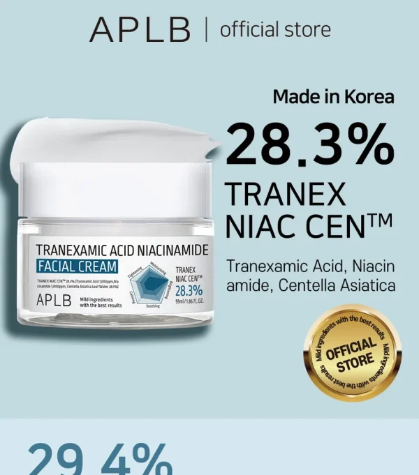APLB - Tranexamic Acid Niacinamide Facial Cream - 55ml - Image 4