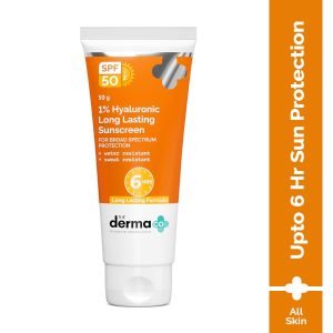 THE DERMA CO 1% Hyaluronic Long Lasting Sunscreen (50g)