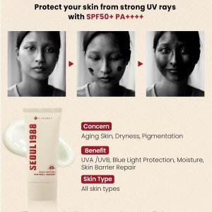 KSECRET SEOUL 1988 SUN : PINE TREE + CERAMIDE  SPF 50+ PA++++ (50ML)
