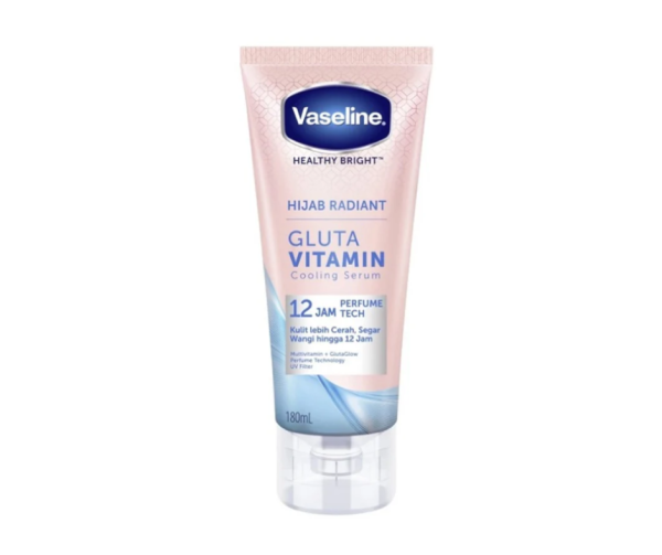 Vaseline Hijab Radiant Gluta Vitamin Cooling Serum (180ml)