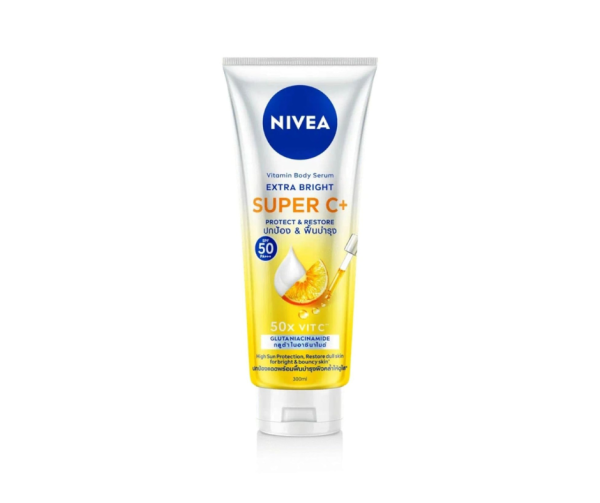 Nivea Extra Bright Super C+ Vitamin Body Serum -300ml