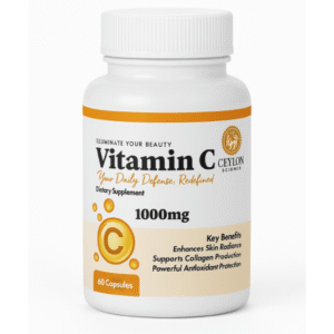 Ceylon Science Vitamin C 1000mg-(60 Capsules)