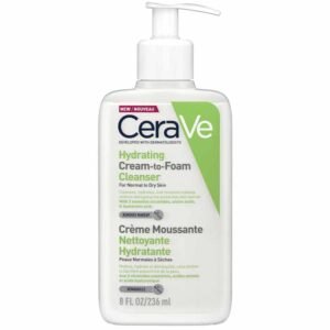 CeraVe Hydrating Cream-to-Foam Cleanser (236ml)